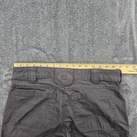 Noble Outfitters Flex Canvas Work Pant Mens 32x34 Asphalt flex straight leg - Picture 11 of 13